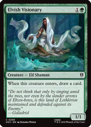 Elvish Visionary (206) - The Hobbit: Eternal-Legal