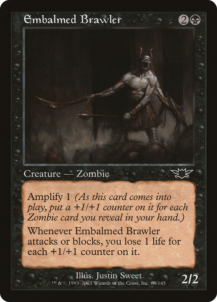 Embalmed Brawler (069) Foil - Legions