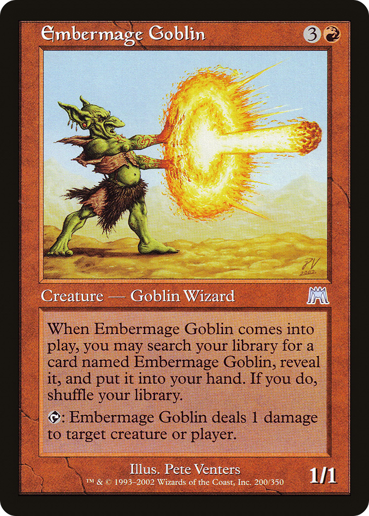 Embermage Goblin (200) - Onslaught