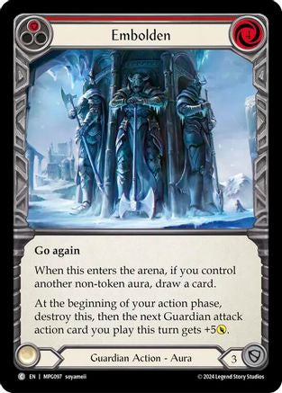 Embolden (Red) (MPG097) - Mastery Pack Guardian