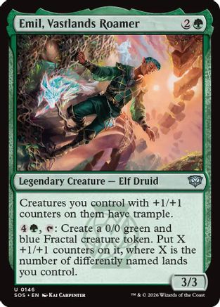 Emil, Vastlands Roamer (146) Foil - Secrets of Strixhaven