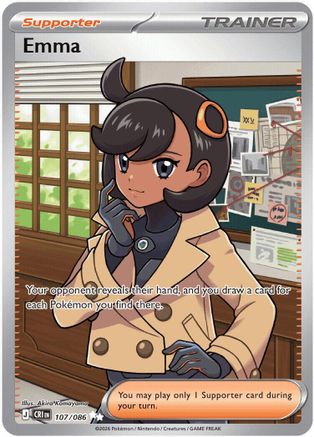 Emma (Full Art) (107) Holofoil - Chaos Rising
