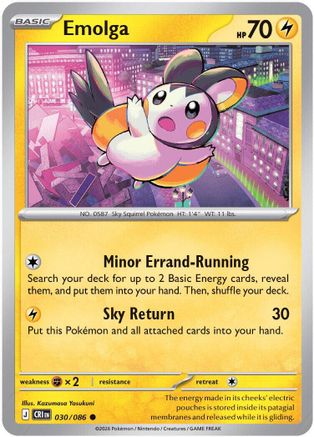 Emolga (30) - Chaos Rising