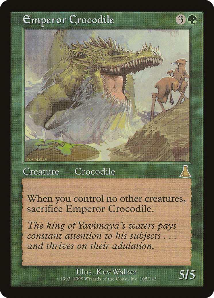 Emperor Crocodile (105) - Urza's Destiny