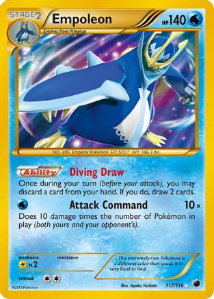 Empoleon (117) Holofoil - Plasma Freeze