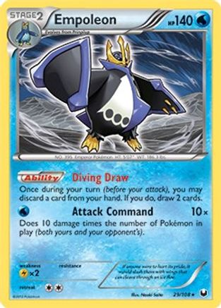 Empoleon (Battle Arena Deck Exclusive) (29) - Dark Explorers