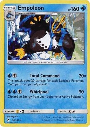 Empoleon (Cracked Ice Holo) (Deck Exclusives) (34) Holofoil - Ultra Prism