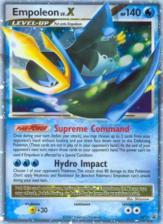 Empoleon LV.X (DP11) Holofoil - Black Star Promos