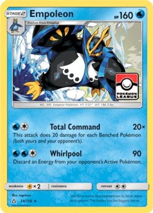 Empoleon (Pokemon League) (34) Reverse Holofoil - League & Championship Cards