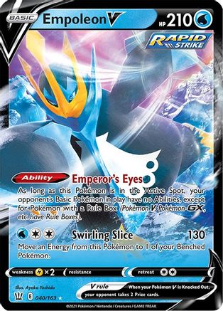 Empoleon V (40) Holofoil - Battle Styles