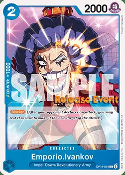 Emporio.Ivankov (OP16-044) Release Event Cards