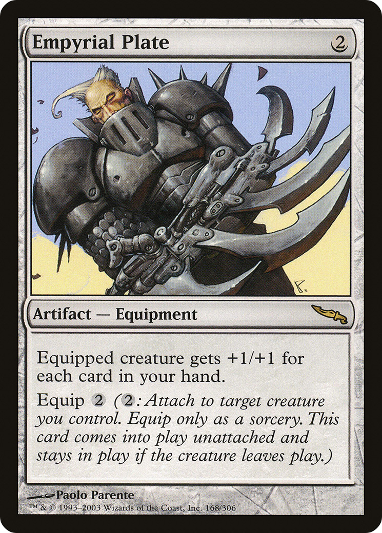 Empyrial Plate (168) Foil - Mirrodin