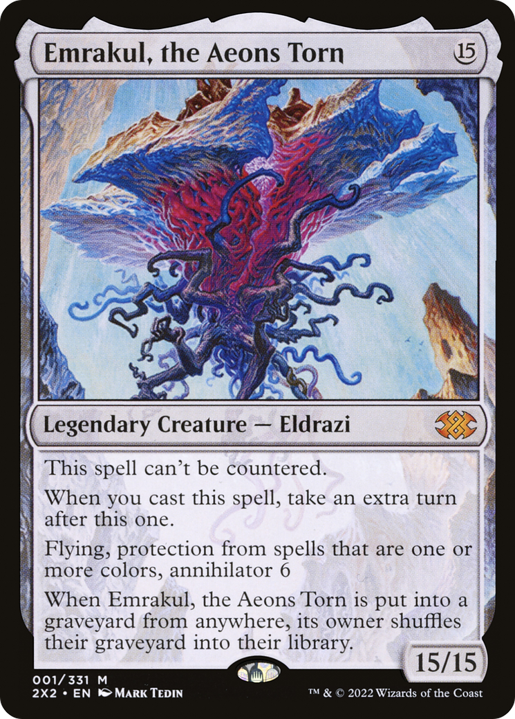 Emrakul, the Aeons Torn (001) Foil - Double Masters 2022