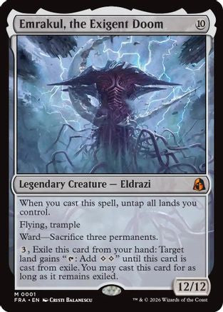 Emrakul, the Exigent Doom (001) - Reality Fracture