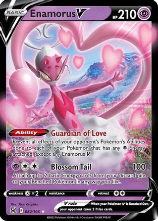 Enamorus V (82) Holofoil - Lost Origin