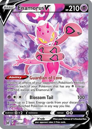 Enamorus V (Full Art) (178) Holofoil - Lost Origin