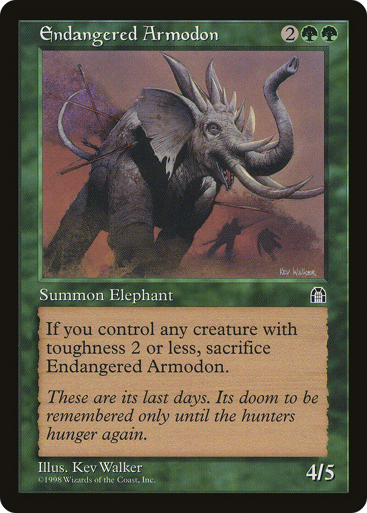 Endangered Armodon - Stronghold