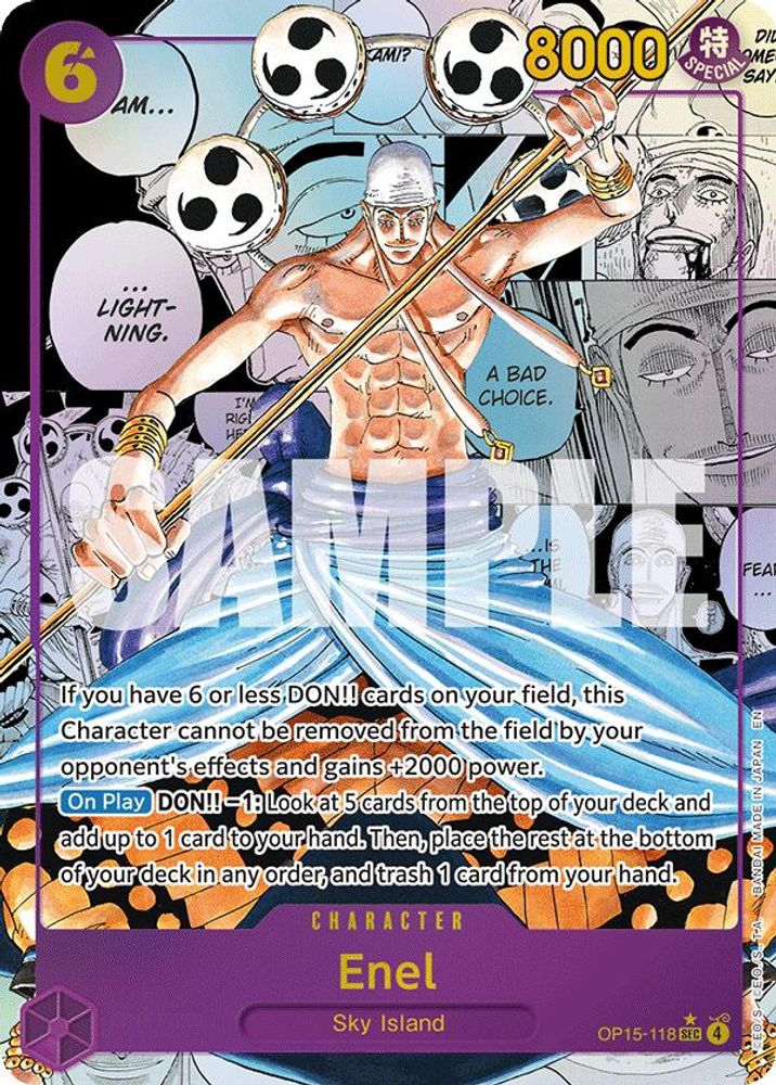 Enel (Manga) (OP15-118) Foil