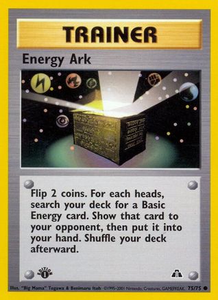 Energy Ark (75) (1st Edition) - Neo Discovery