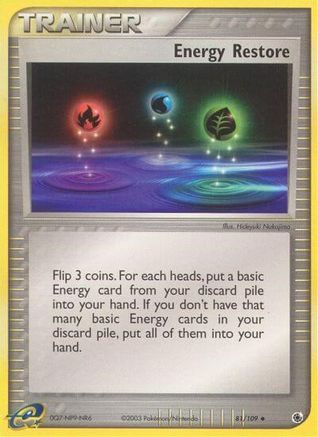 Energy Restore (81) - Ruby and Sapphire