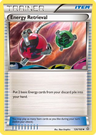 Energy Retrieval (126) Reverse Holofoil - Primal Clash