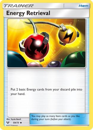 Energy Retrieval (59) Reverse Holofoil - Shining Legends
