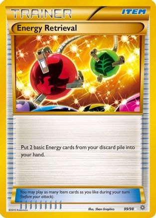 Energy Retrieval (Gold) (99) Holofoil - Ancient Origins