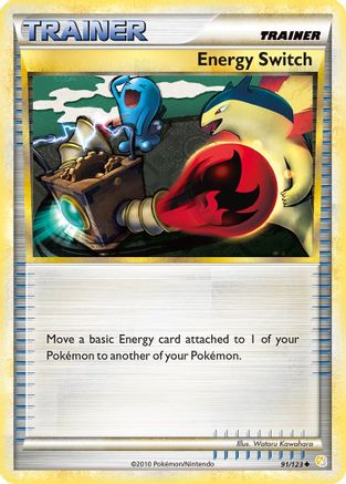 Energy Switch (91) Reverse Holofoil - HeartGold & SoulSilver