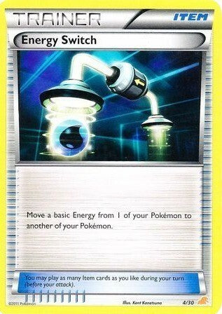 Energy Switch (Excadrill) (4) - Trainer Kit: Excadrill & Zoroark