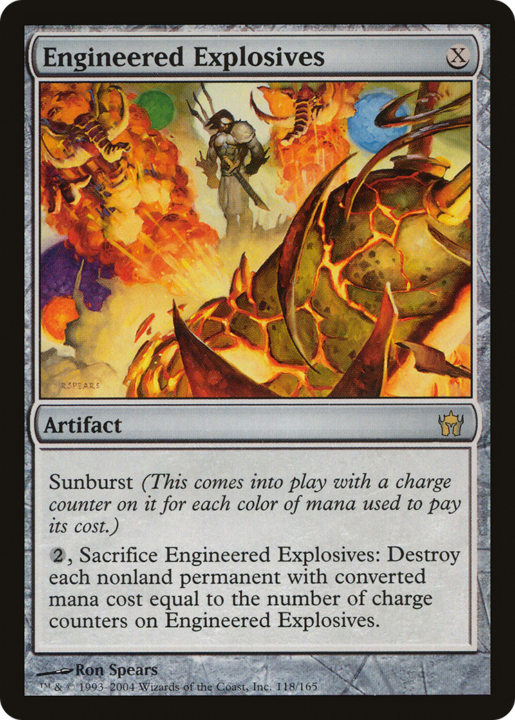 Engineered Explosives (118) Foil - Fifth Dawn