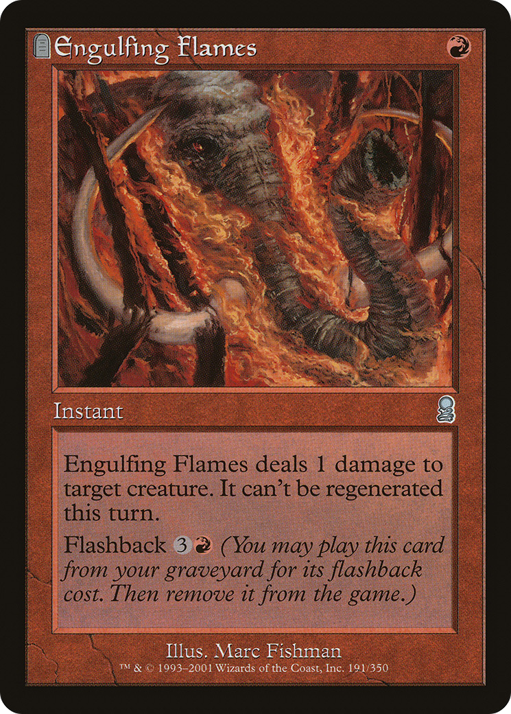 Engulfing Flames (191) Foil - Odyssey