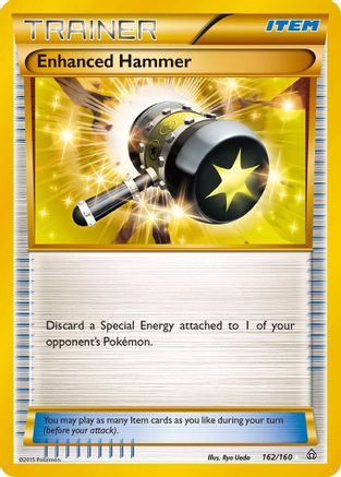 Enhanced Hammer (Gold) (162) Holofoil - Primal Clash