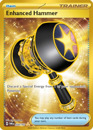 Enhanced Hammer (Gold) (224) Holofoil - Twilight Masquerade