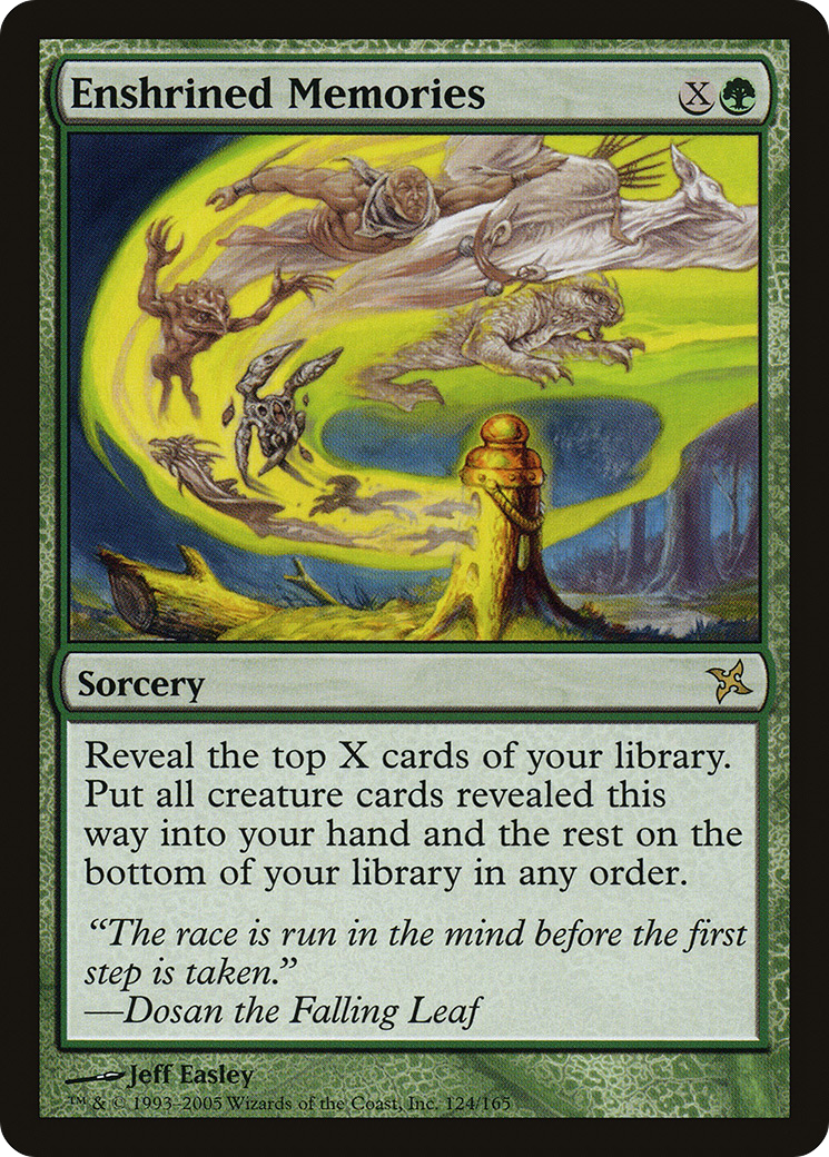 Enshrined Memories (124) Foil - Betrayers of Kamigawa