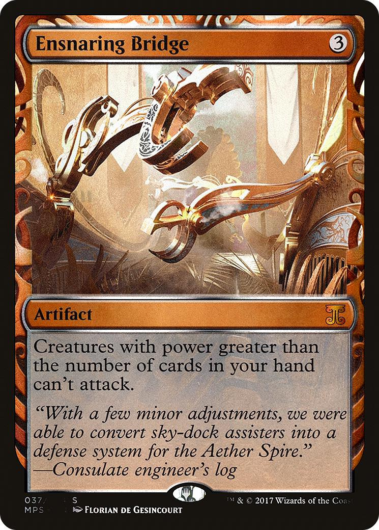 Ensnaring Bridge (037) Foil - Kaladesh Inventions