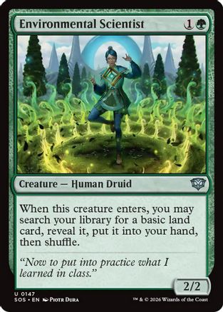Environmental Scientist (147) Foil - Secrets of Strixhaven