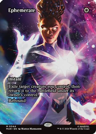 Ephemerate (044) Foil - Marvel Universe