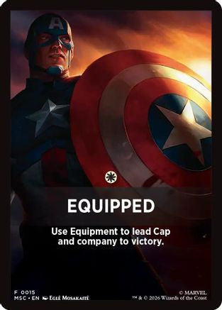 Equipped (Jumpstart Front Card) (015) - Commander: Marvel Super Heroes