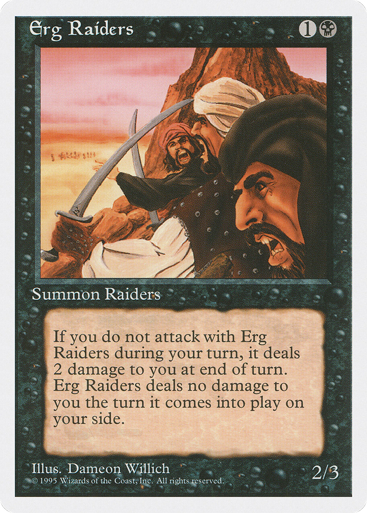 Erg Raiders - Fourth Edition