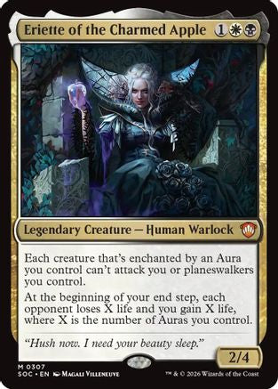 Eriette of the Charmed Apple (307) - Commander: Secrets of Strixhaven