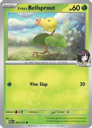 Erika's Bellsprout (4) Reverse Holofoil - Ascended Heroes