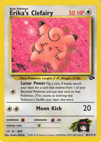 Erika's Clefairy (40) (Unlimited) - Gym Challenge