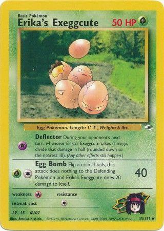 Erika's Exeggcute (43) (Unlimited) - Gym Heroes