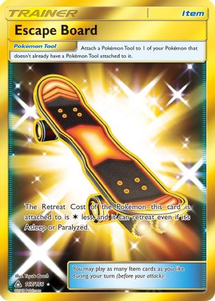Escape Board (Gold) (167) Holofoil - Ultra Prism