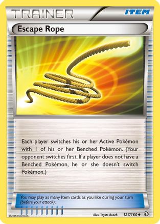 Escape Rope (127) Reverse Holofoil - Primal Clash
