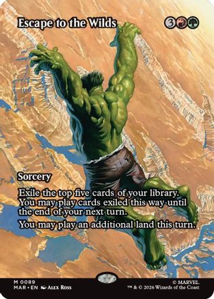 Escape to the Wilds (089) - Marvel Universe