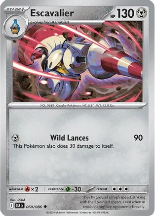 Escavalier (60) - Black Bolt