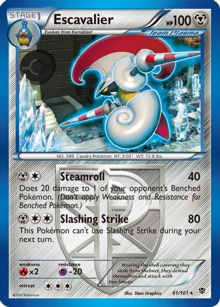 Escavalier (Team Plasma) (61) - Plasma Blast