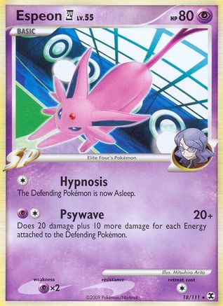 Espeon E4 (18) Reverse Holofoil - Rising Rivals