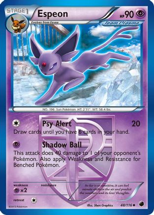 Espeon (Team Plasma) (48) - Plasma Freeze